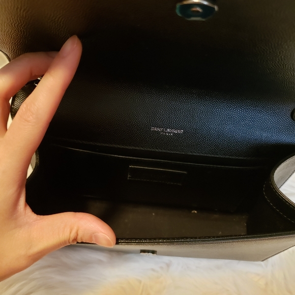 YSL KATE MEDIUM BLACK ON BLACK - Picture 4 of 7